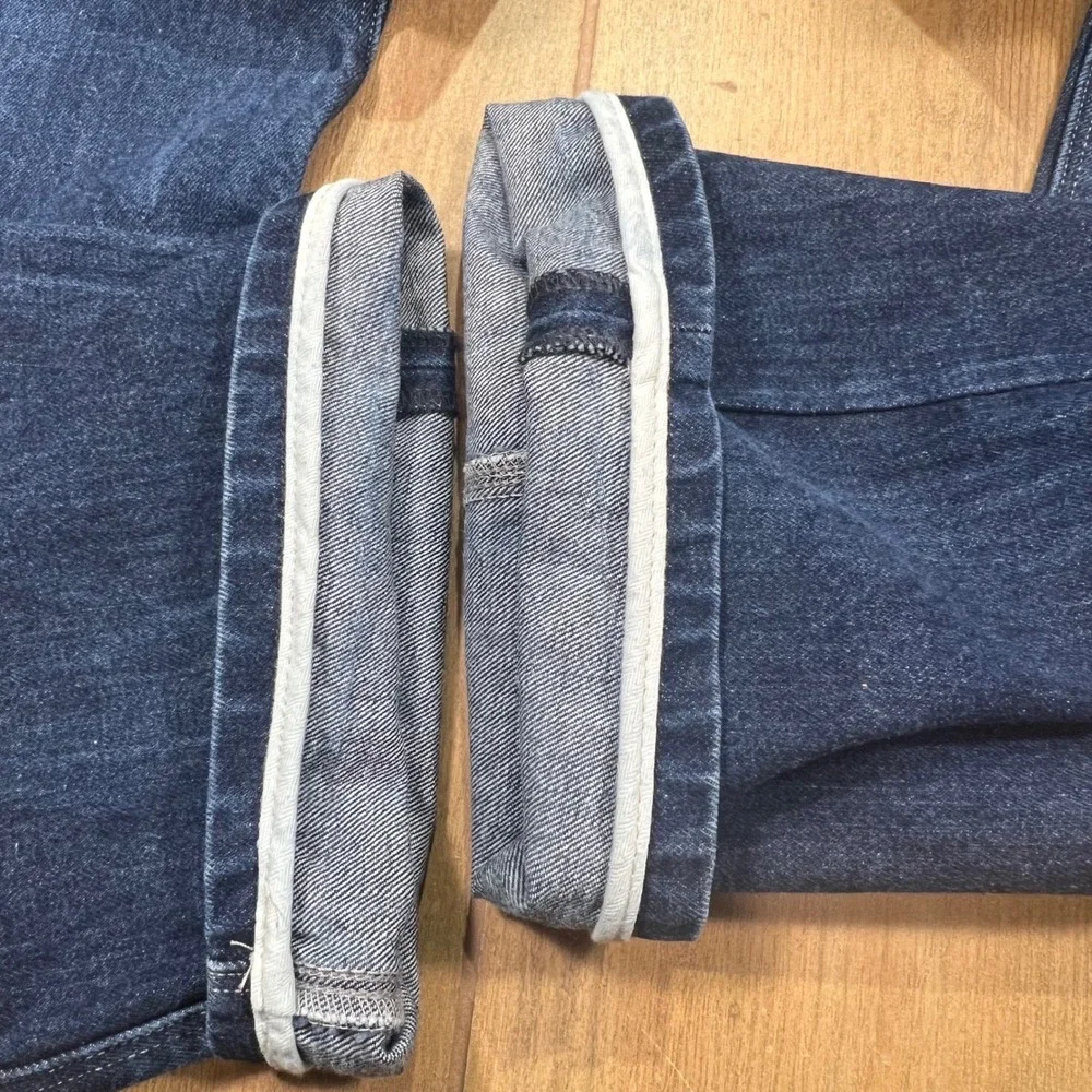 Levis 569 vintage Red‎ Tab Straight Leg Indigo Denim Jeans Flap Pocket 40x30